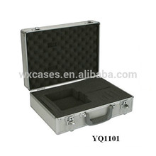 portable aluminum instrument case with custom foam insert